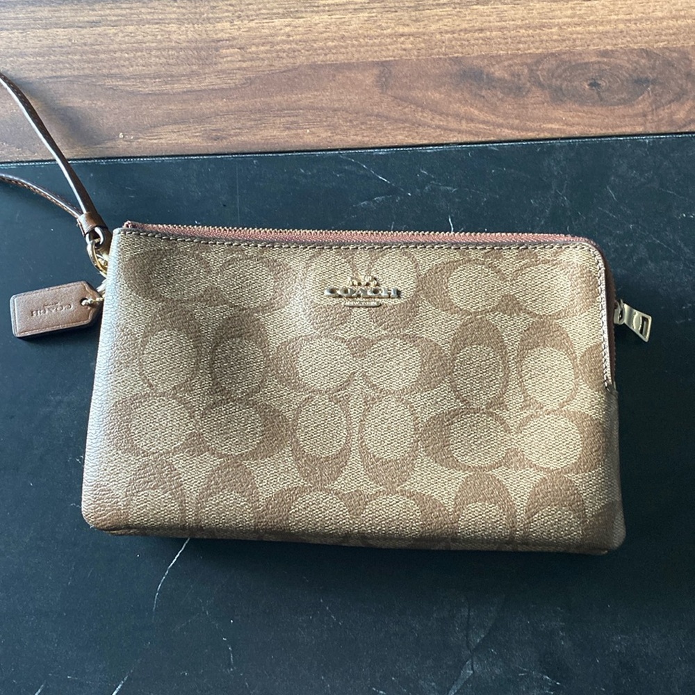 Coach wrist wallet